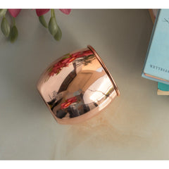 Pure Copper Round Shaped Glass  550 ml