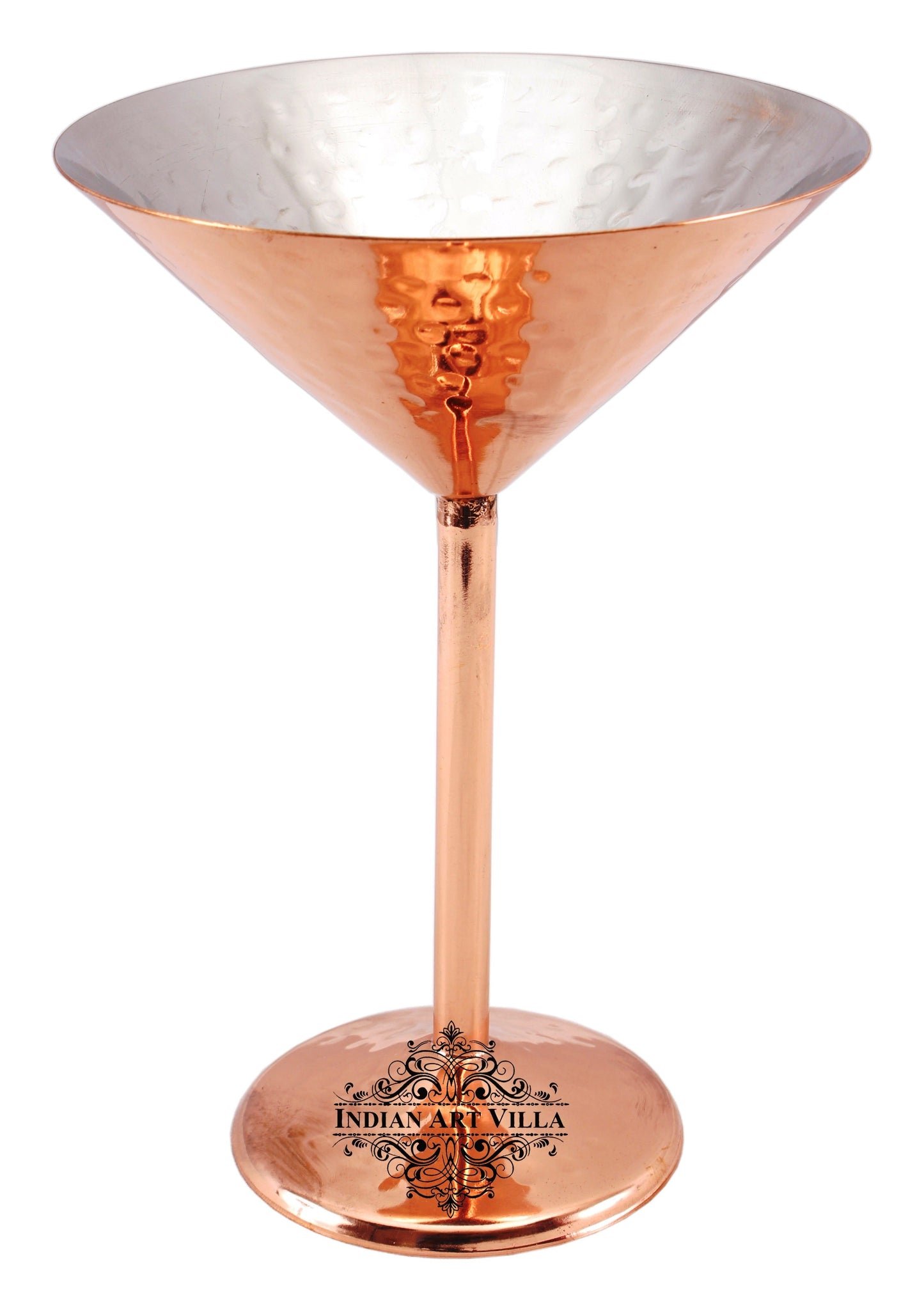 Steel with Copper Plated Cocktail Glass 250 ML