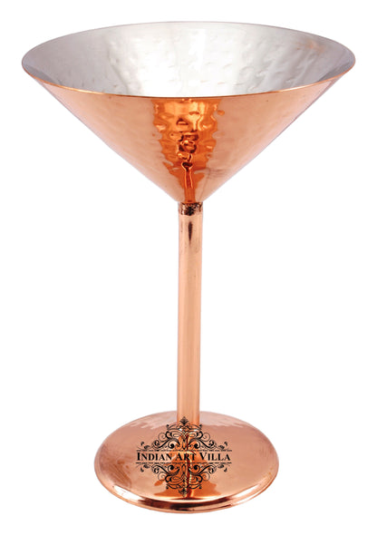 Steel with Copper Plated Cocktail Glass 250 ML