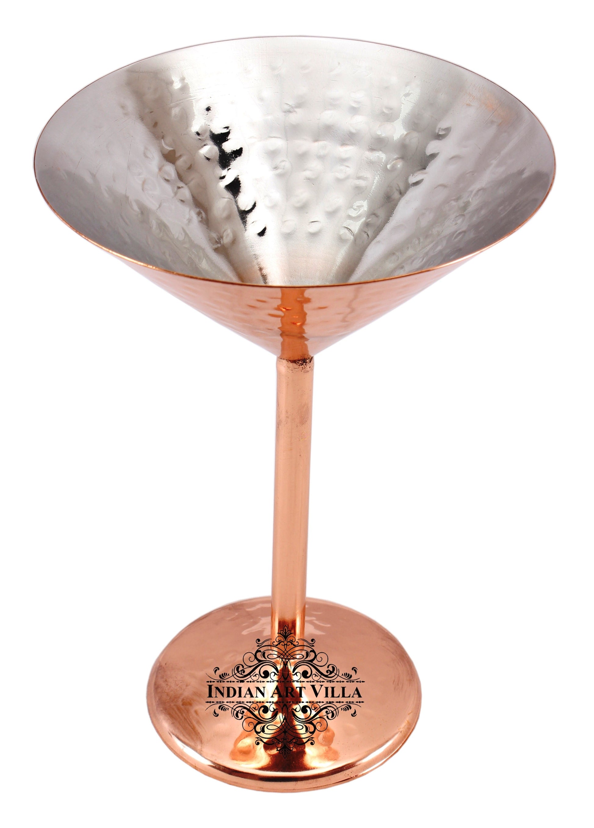 Steel with Copper Plated Cocktail Glass 250 ML