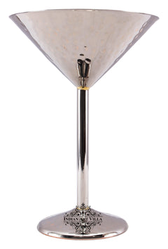 Pure Steel Hammered Design Champagne Cocktail Glass 250 ML