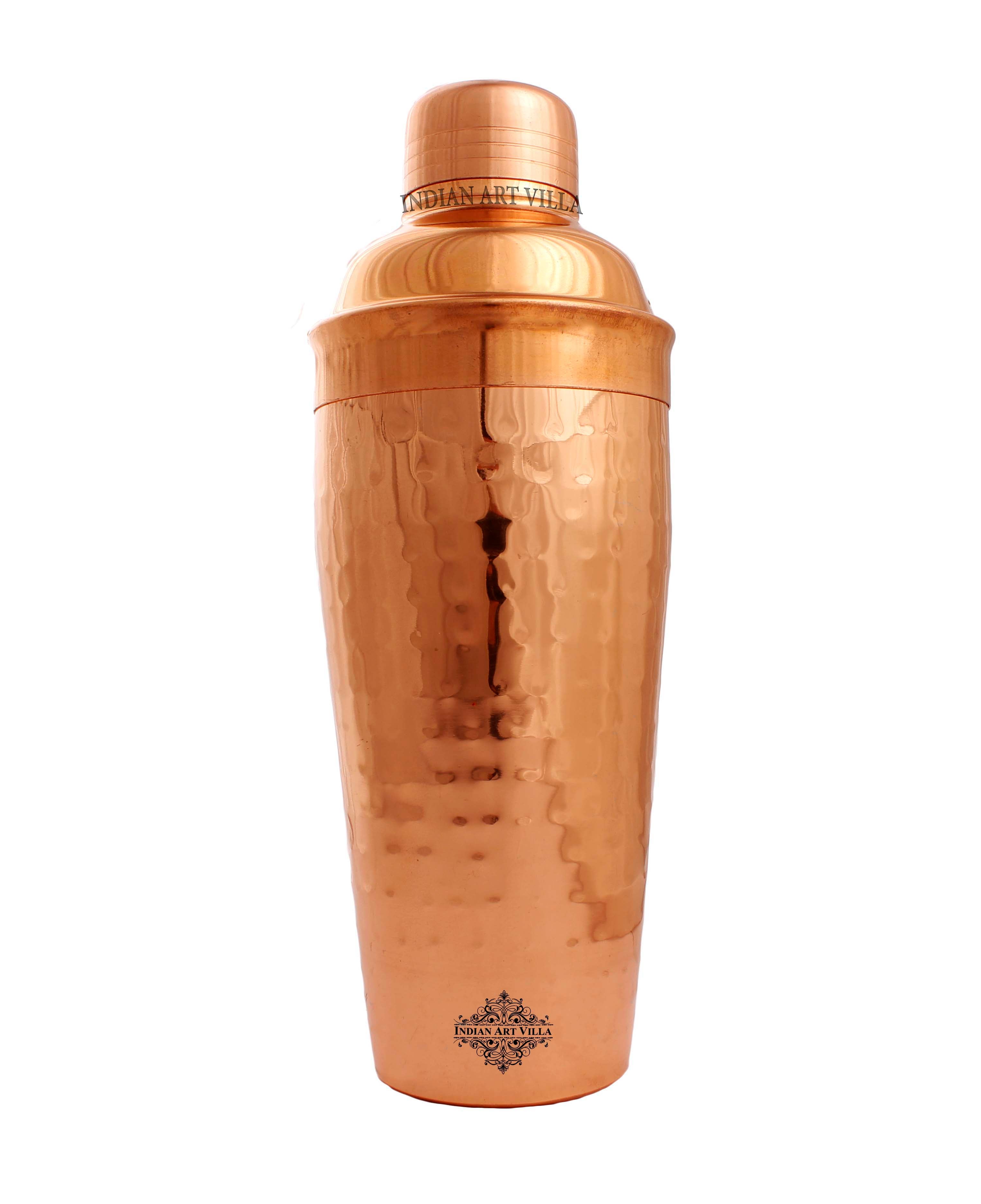 Pure Copper Wine Shaker Bottle, Volume- 770 ML