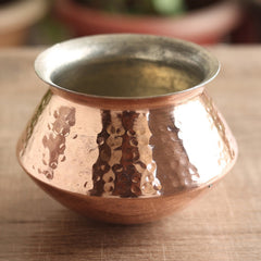 Copper Handi / Degchi With Inside Tin Lining, Cookware & Serveware