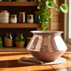 Copper Handi / Degchi With Inside Tin Lining, Cookware & Serveware