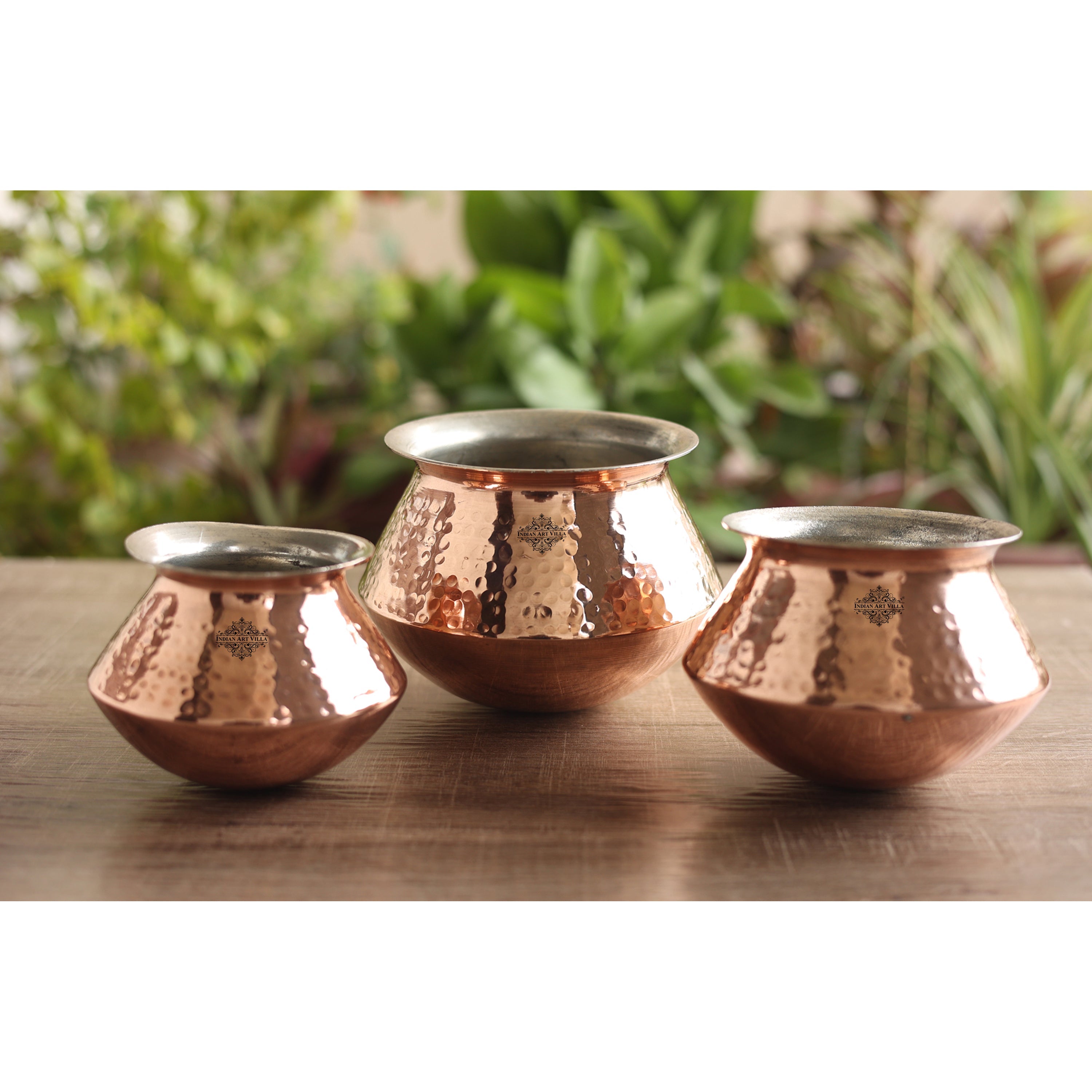 Copper Handi / Degchi With Inside Tin Lining, Cookware & Serveware