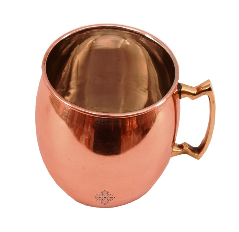 Copper Nickle Plain Design Round Mug 530 ML