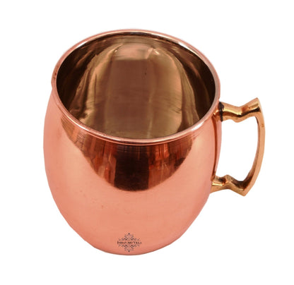 Copper Nickle Plain Design Round Mug 530 ML
