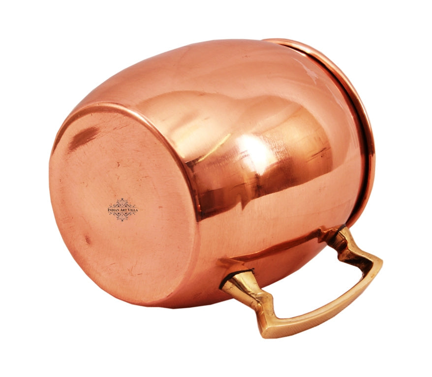 Copper Nickle Plain Design Round Mug 530 ML