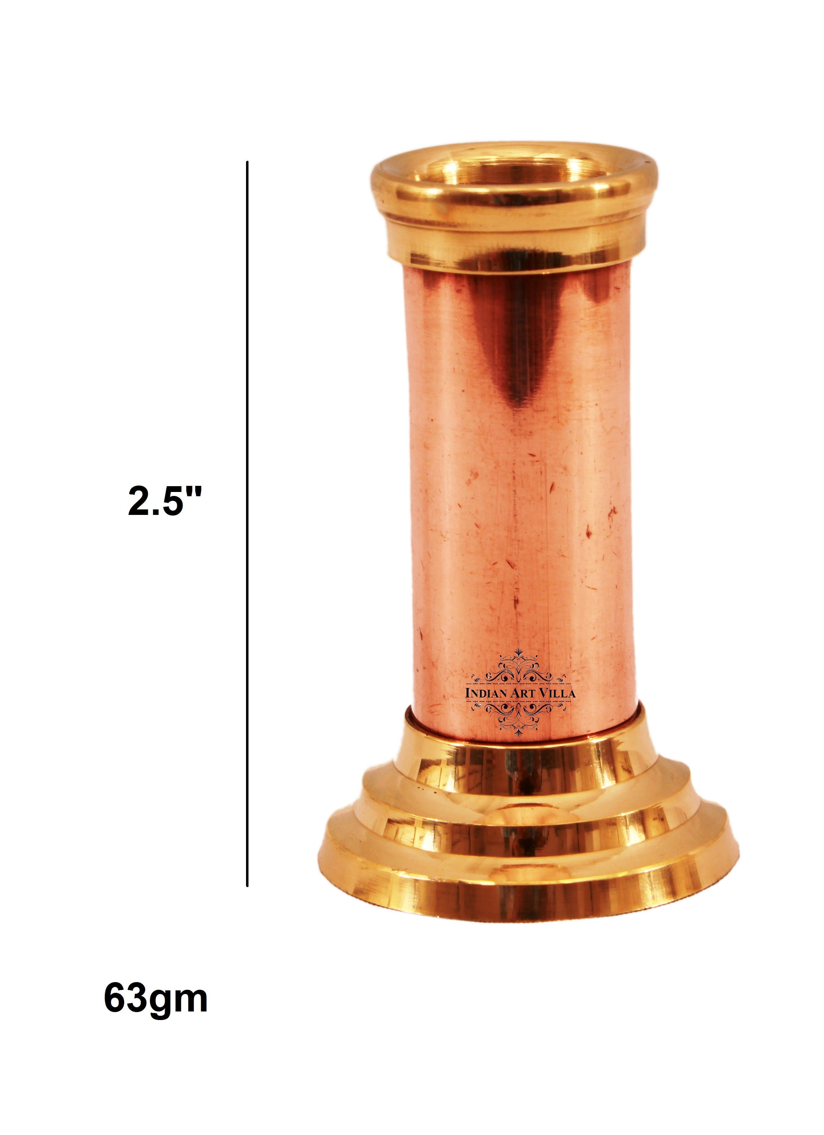 Copper Brass Straw Holder Stand - Hotel, Restaurant, Gift Item, Tableware