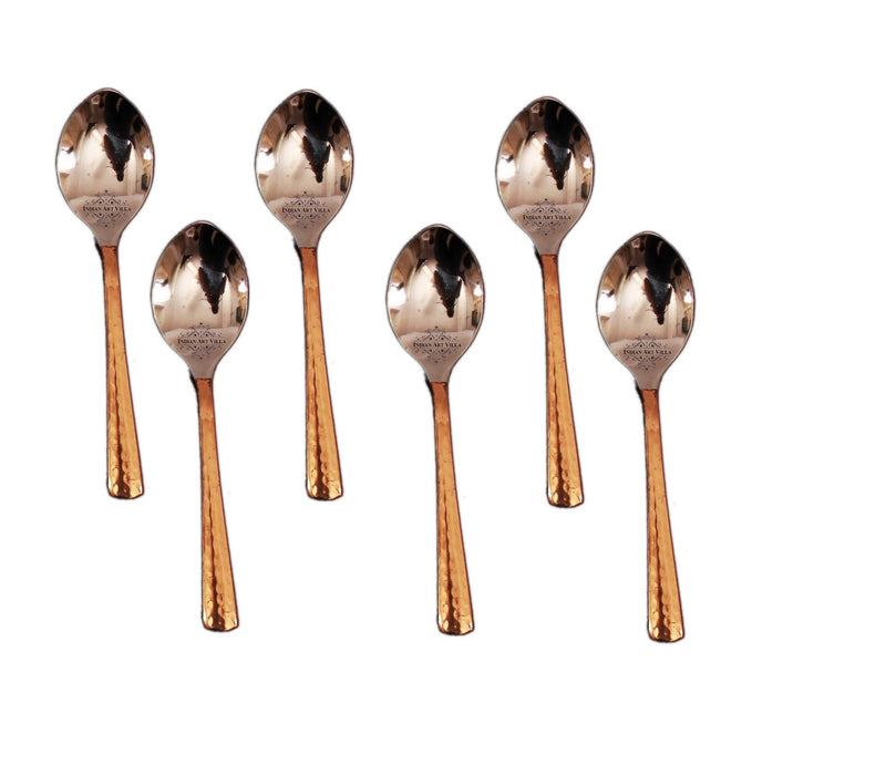 Steel Copper Ice Cream Spoon(Coffee Spoon)