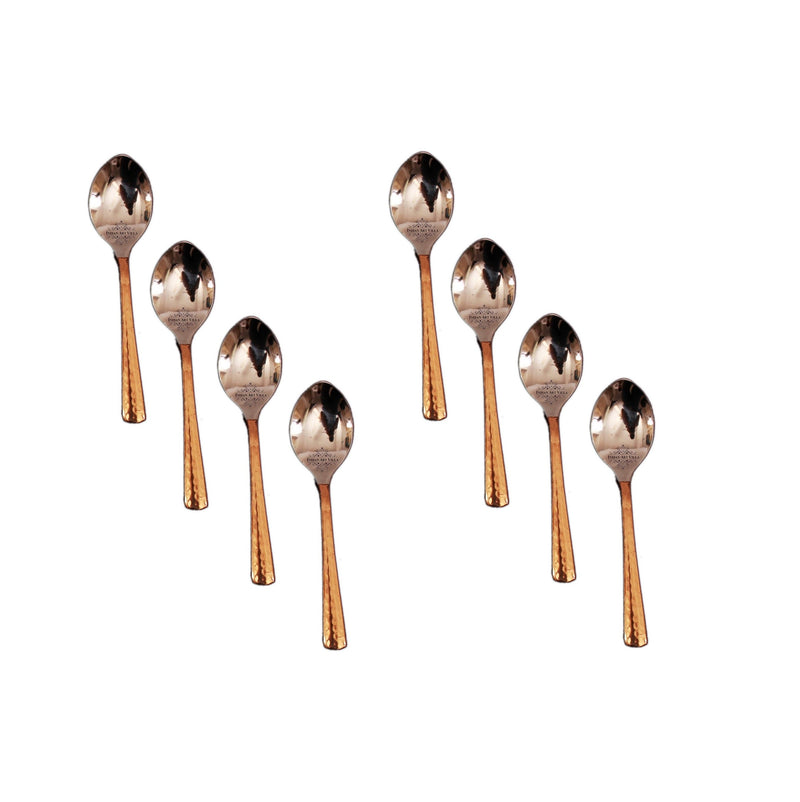 Steel Copper Ice Cream Spoon(Coffee Spoon)