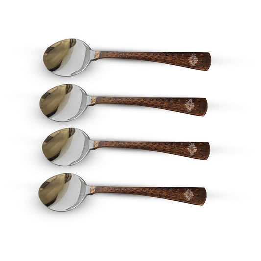 Steel Copper Baby Spoon, Flatware, Tableware Home Hotel Restaurant