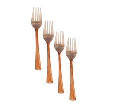 Steel Copper Desert Fork- Hammered Design
