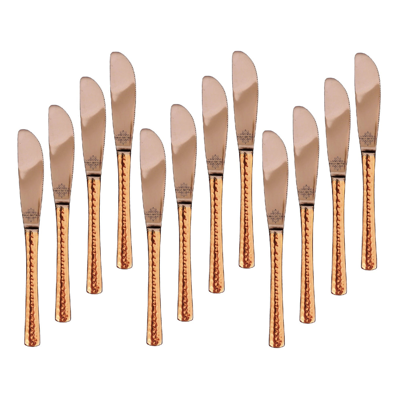 Steel Copper Knife Butter Spreader Cutter