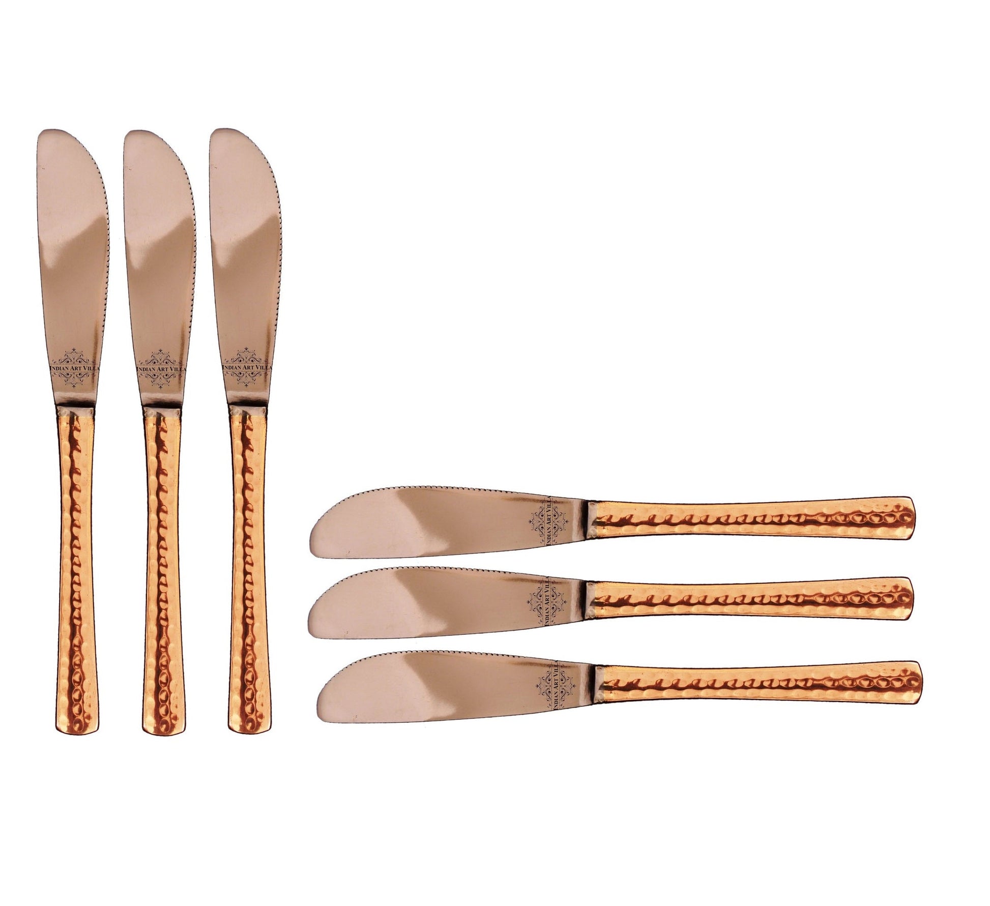 Steel Copper Knife Butter Spreader Cutter