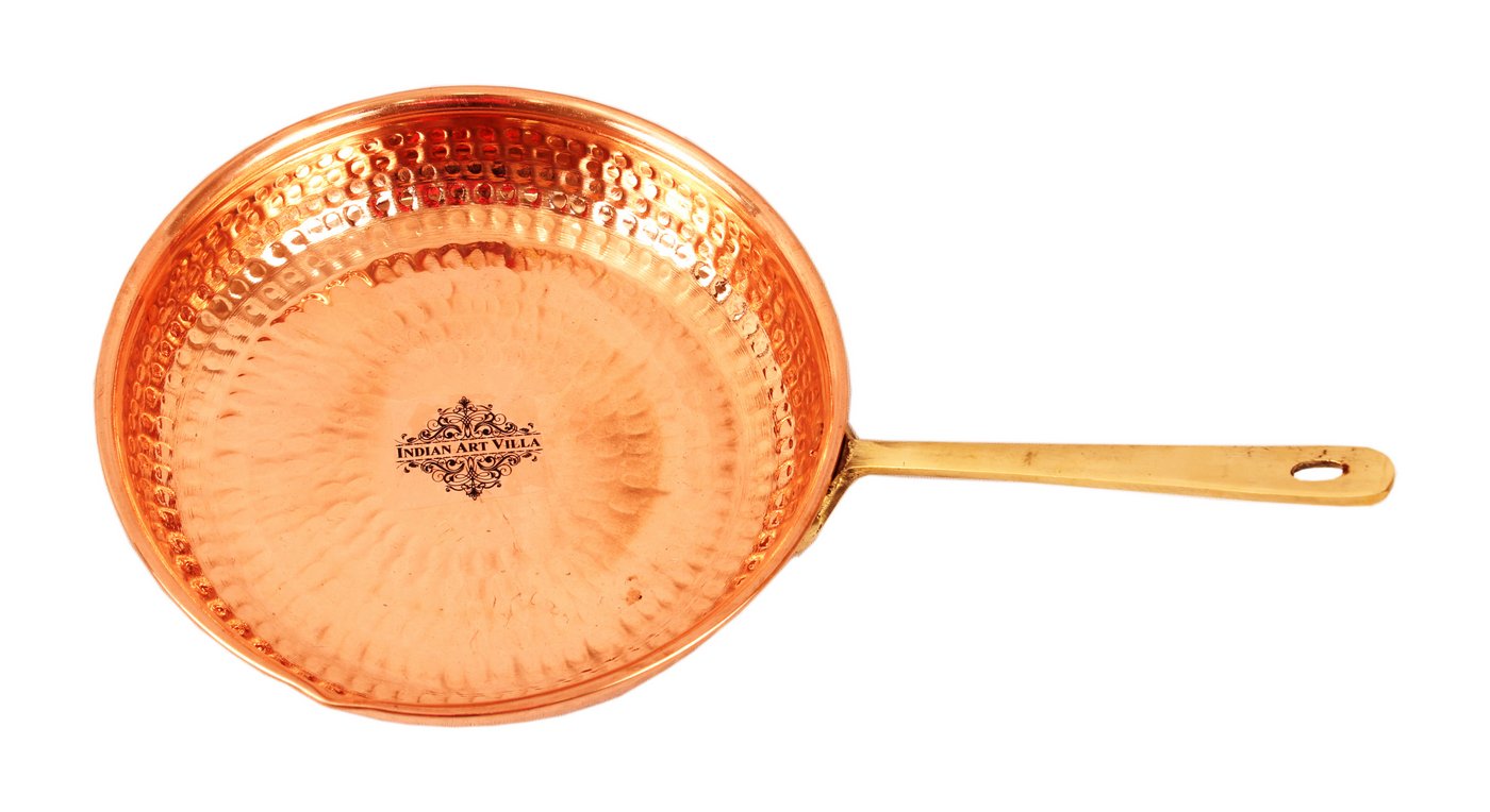 Pure Copper Serving Pan - Serving Dishes Curry Home Hotel Restaurant Kitchen Accessories Kitchen & Dining