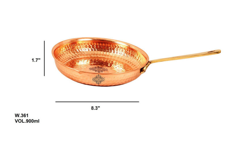 Pure Copper Serving Pan - Serving Dishes Curry Home Hotel Restaurant Kitchen Accessories Kitchen & Dining