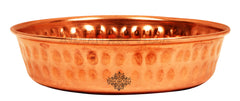Hammered Copper Rice Plate, Serveware & Dinnerware Home Restaurant