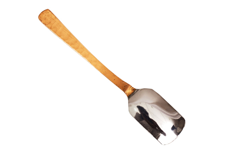 Steel Copper Ice Cream Dessert Spoon Serveware Tableware Home Hotel Restaurants