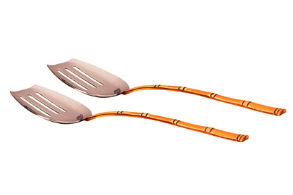Pure Steel Copper Handmade Spatula Turner Spoon