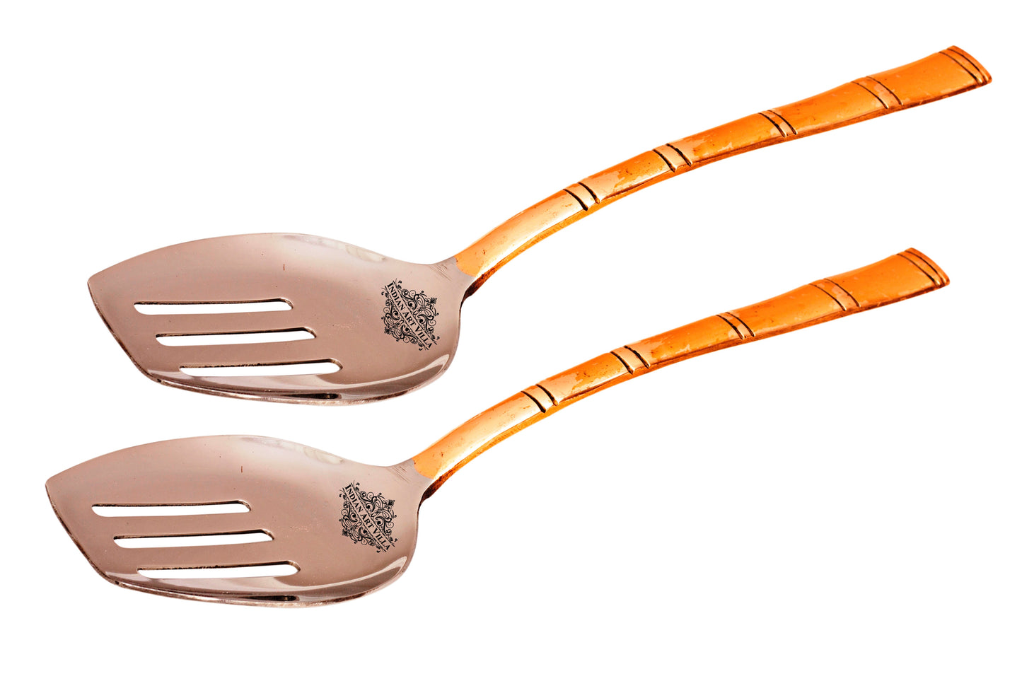 Pure Steel Copper Handmade Spatula Turner Spoon