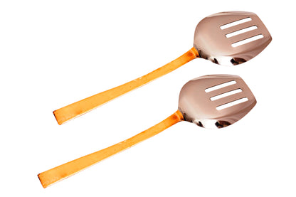 Pure Steel Copper Handmade Spatula Turner Spoon