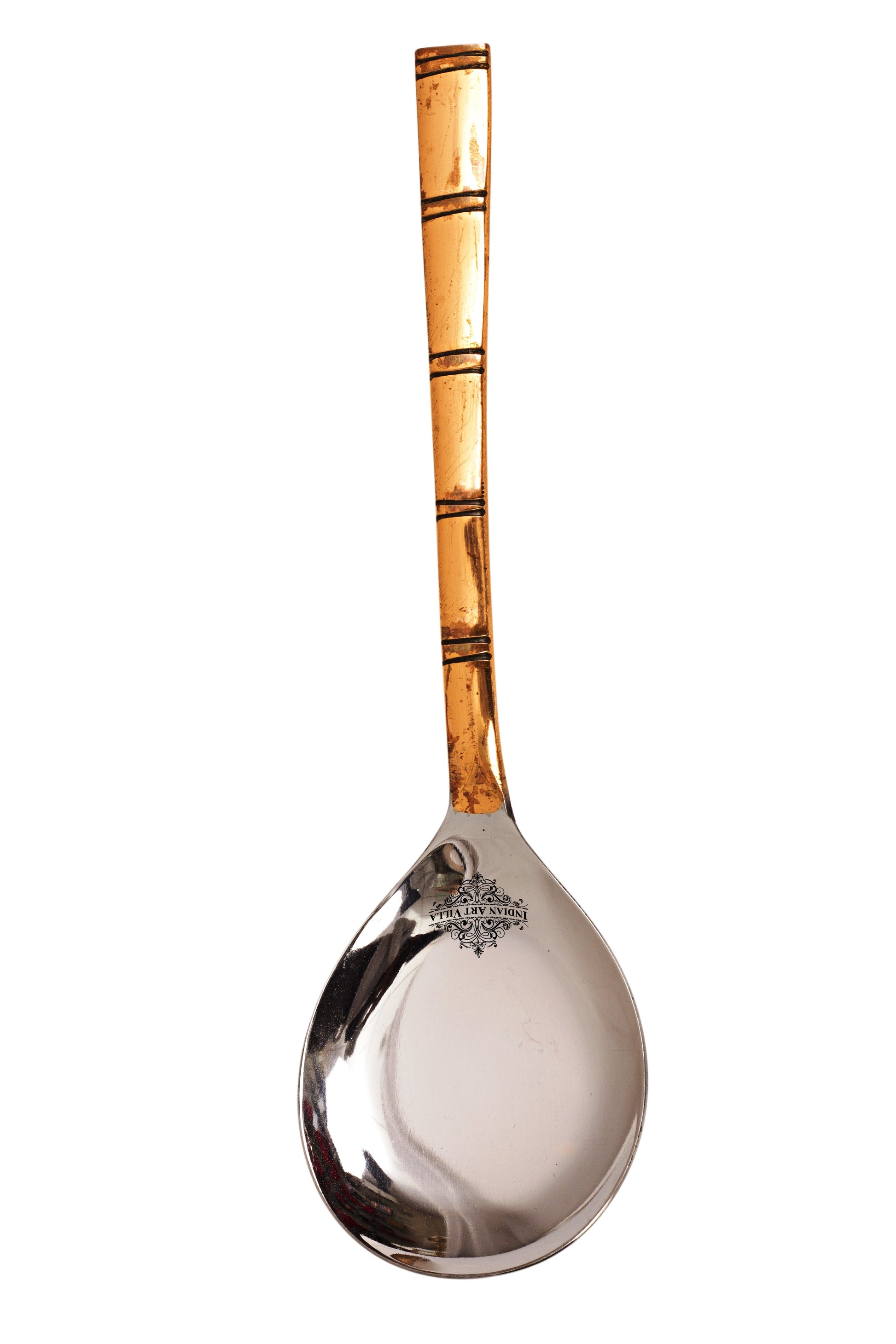 Pure Steel Copper Handmade Serving Spoons