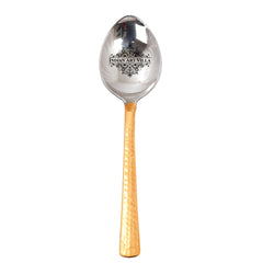 Steel Copper Table Spoon, Flatware, Tableware Home Hotel Restaurant, Length 20.32 cm