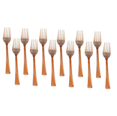 Steel Copper Baby Fork, Flatware, Tableware Home Hotel Restaurant, Length 15.49 cm