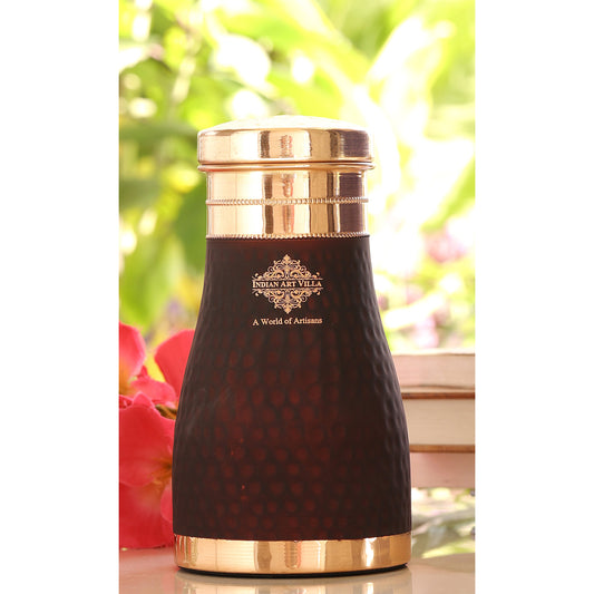 Personalized Copper Silk Finish Bedroom Water Bottle 950 ML
