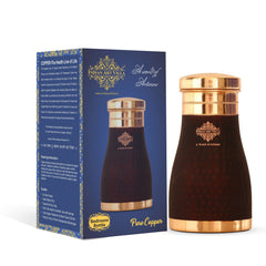 Personalized Copper Silk Finish Bedroom Water Bottle 950 ML