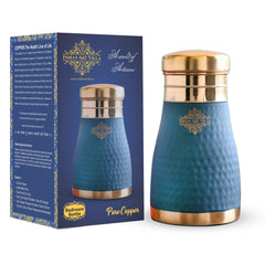 Personalized Copper Silk Finish Bedroom Water Bottle 950 ML