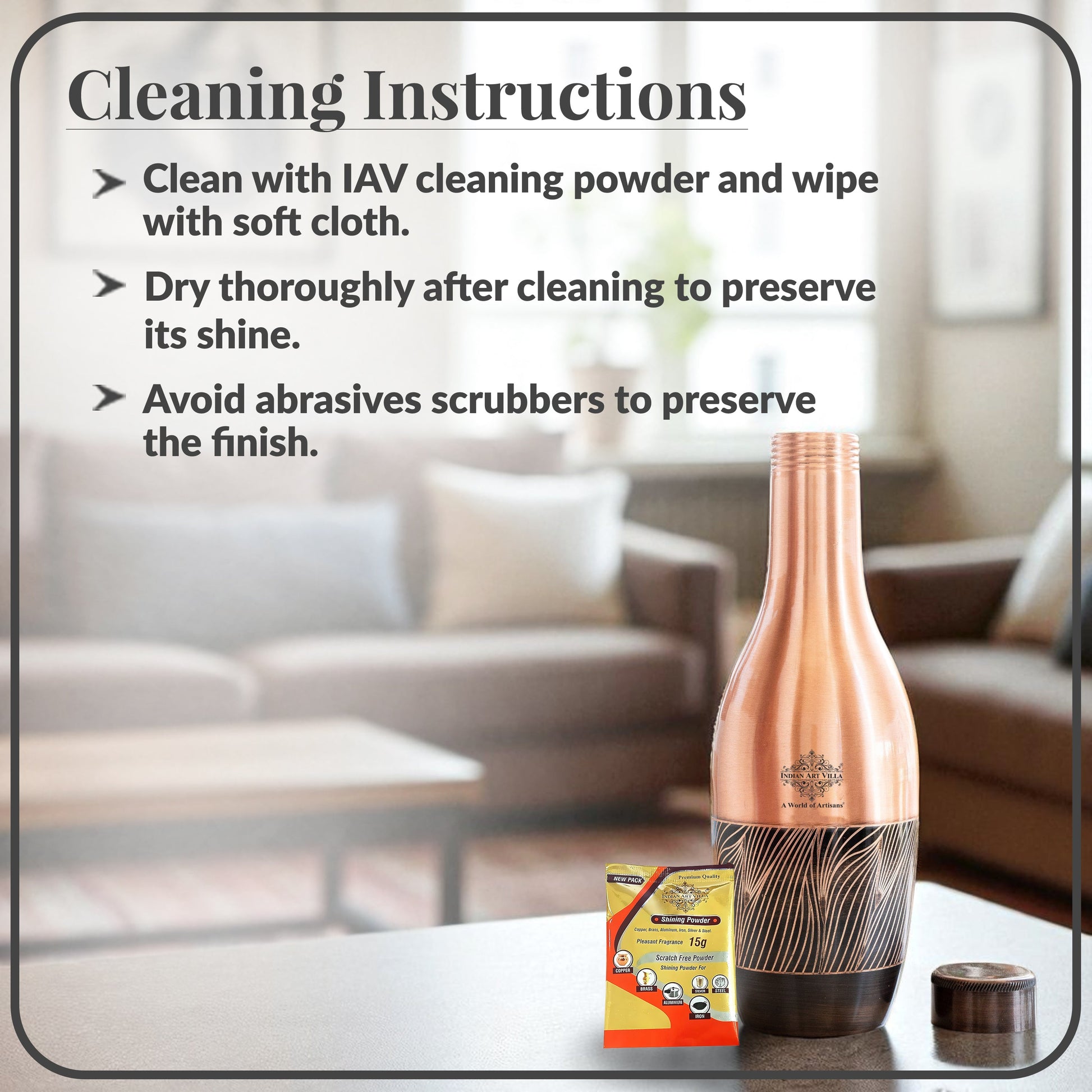 Pure Copper Zebra Embossed Designer Bedroom Bottle/Jar 1150 ML