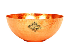 Pure Copper Hammered Designer Bowl, Katori, Dinnerware