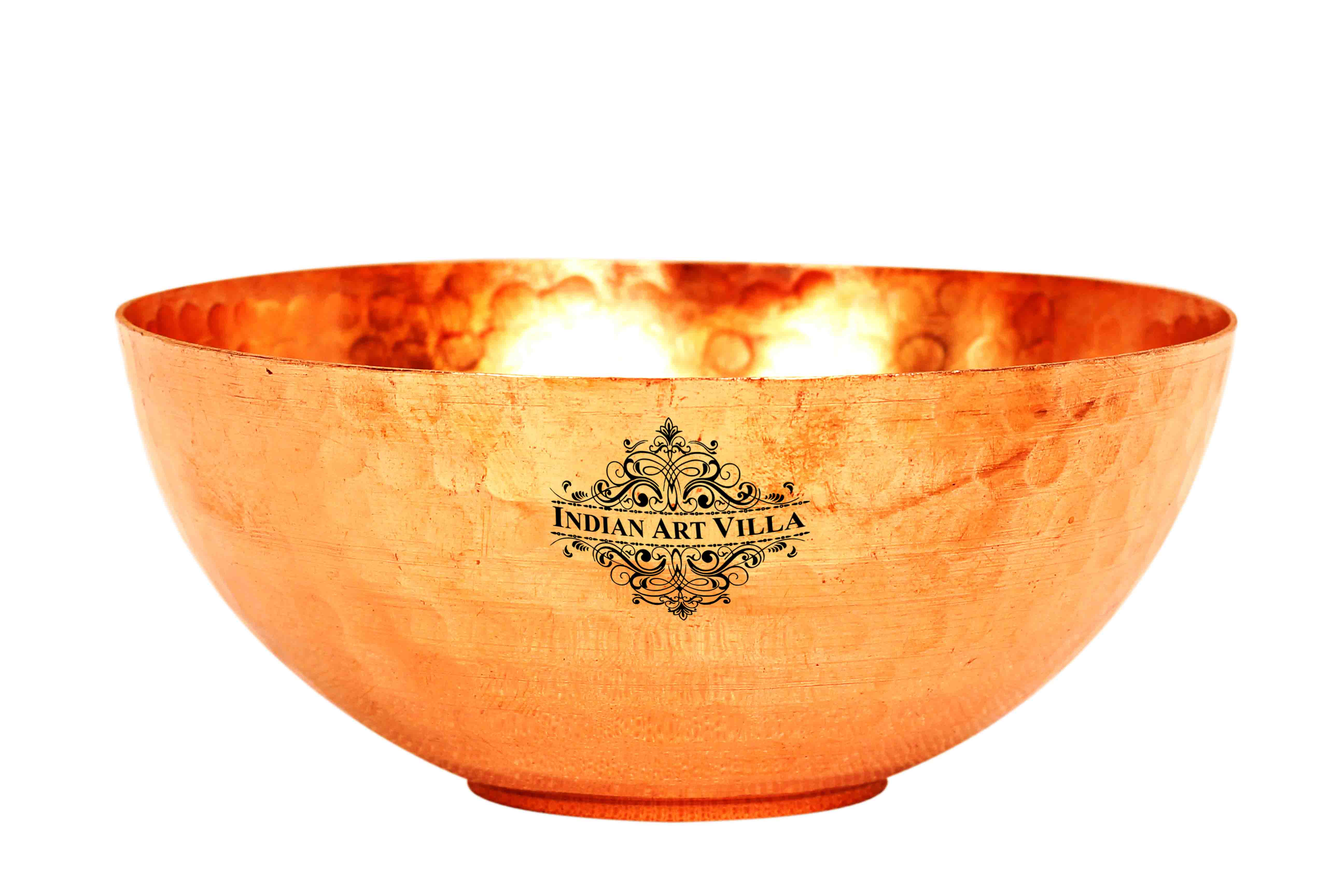 Pure Copper Hammered Designer Bowl, Katori, Dinnerware