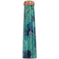 Pure Copper Bottle with Slim Tube Pyramid Shape – 750 ML
