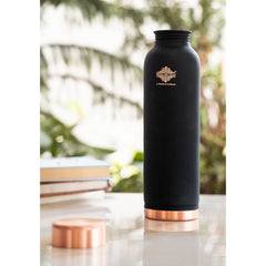 Pure Copper Water Bottle with Soft Matte Finish Color – 900 ML