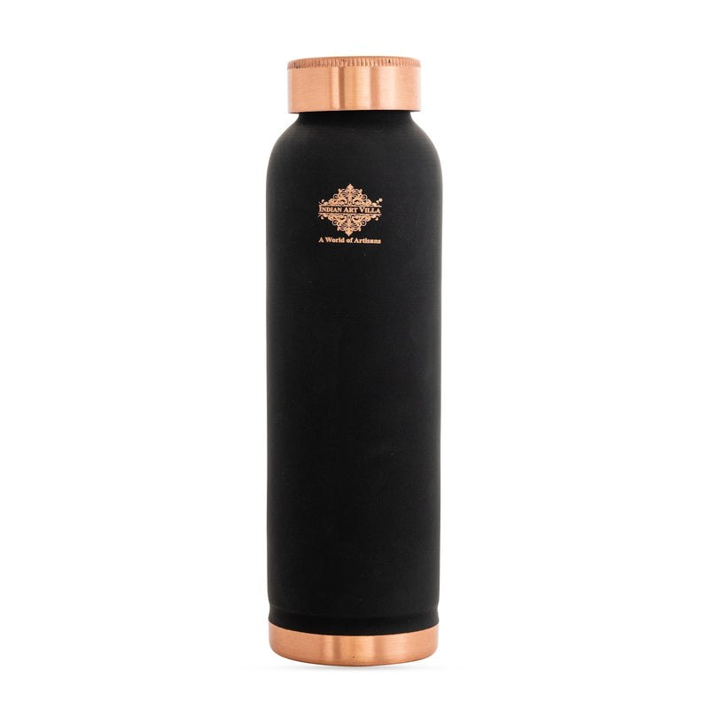 Pure Copper Water Bottle with Soft Matte Finish Color – 900 ML