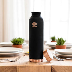 Pure Copper Water Bottle with Soft Matte Finish Color – 900 ML
