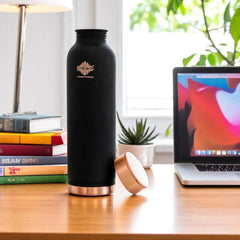 Pure Copper Water Bottle with Soft Matte Finish Color – 900 ML