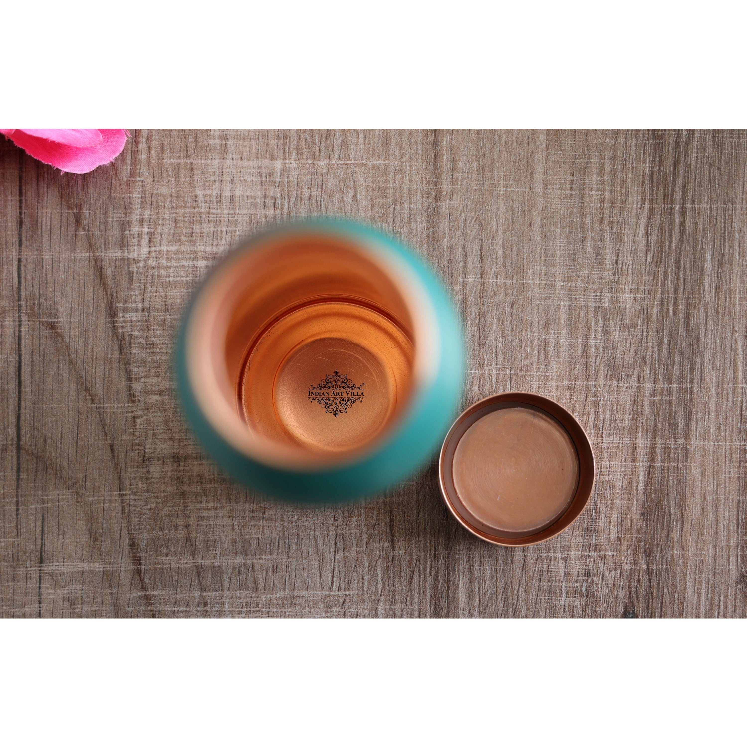Pure Copper Water Bottle with Soft Matte Finish Color – 900 ML