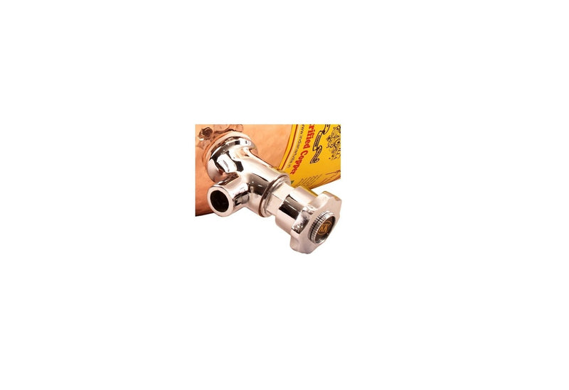 Brass Tap With Chrome Plating For Water Pot