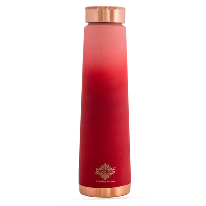 Pure Copper Bottle with Pyramid Shape and Eye-Catching Colors – 800 ML