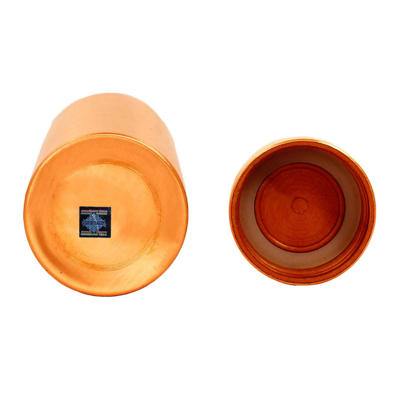 Pure Copper Water Bottle – Pyramid Shape, 900 ML