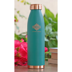 Personalized Copper Silk Finish Water Bottle 900 ML
