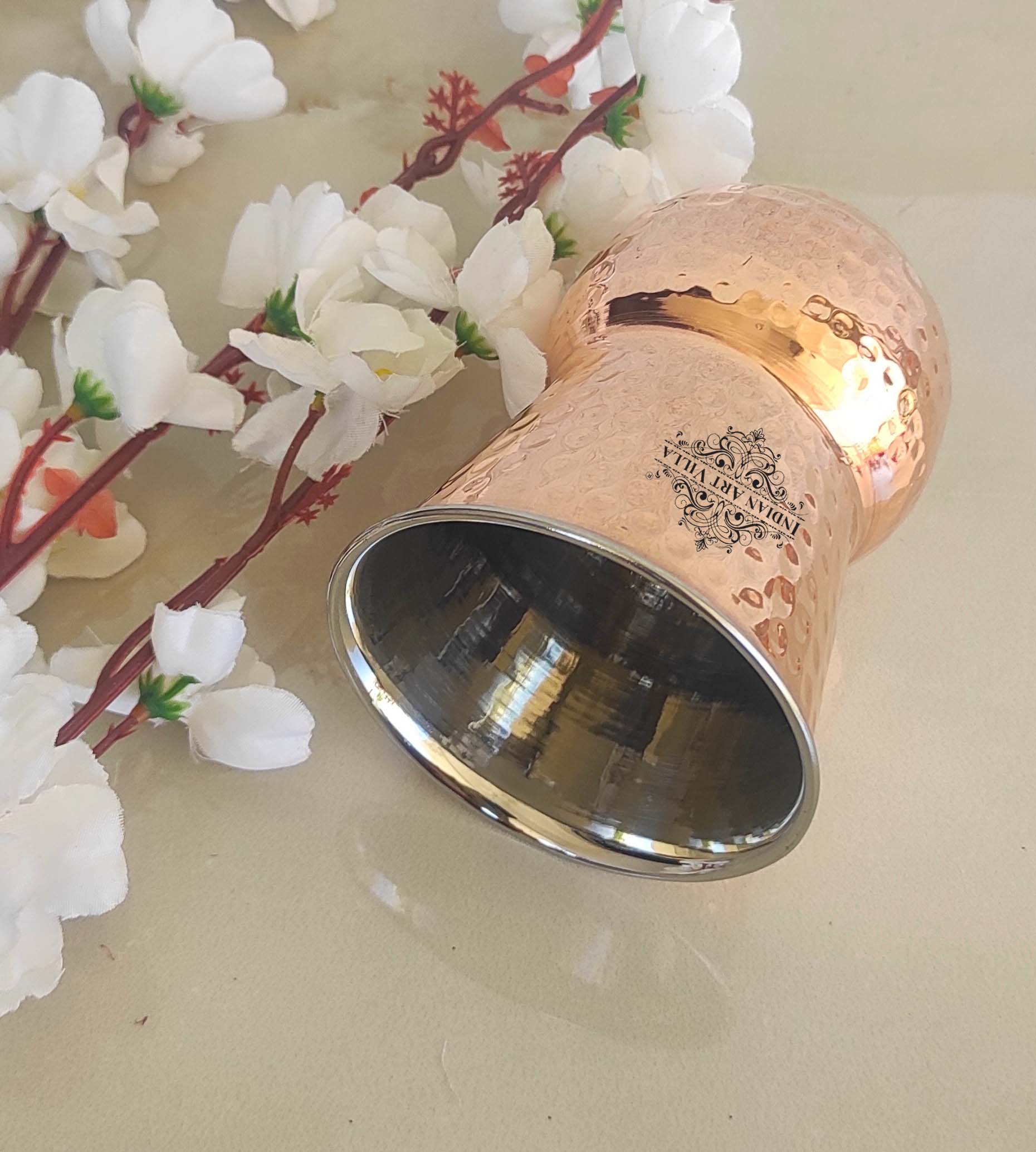 Steel Copper Hammered Pilsner, Mathat, Cocktail, Manhattan Glass, Tumbler, Drinkware, Serveware