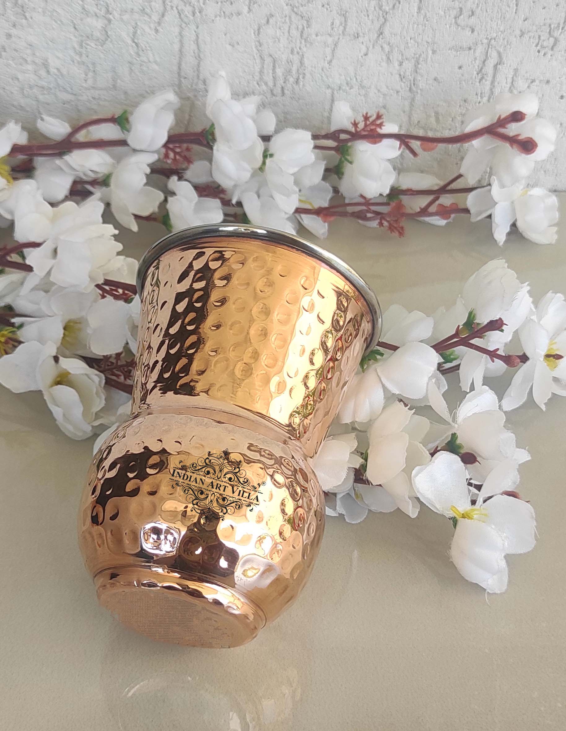 Steel Copper Hammered Pilsner, Mathat, Cocktail, Manhattan Glass, Tumbler, Drinkware, Serveware