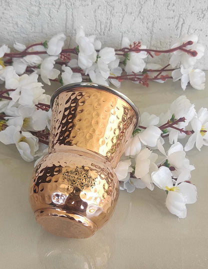 Steel Copper Hammered Pilsner, Mathat, Cocktail, Manhattan Glass, Tumbler, Drinkware, Serveware