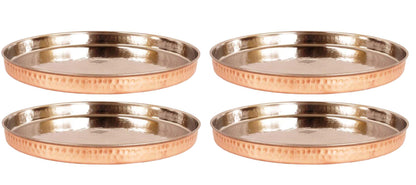 Steel Copper Thali/Plate, Dinnerware & Tableware for Home, Hotel & Restaurants