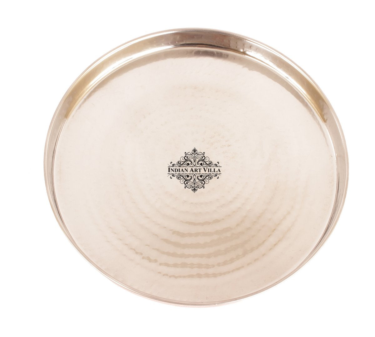 Steel Copper Thali/Plate, Dinnerware & Tableware for Home, Hotel & Restaurants
